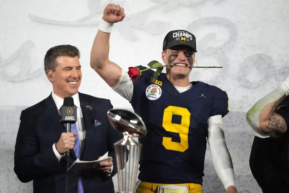Michigan Rose Bowl Win