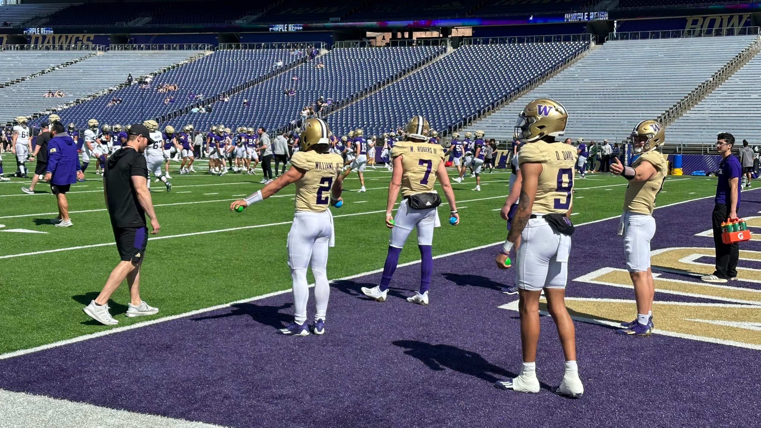 Emptying the Notepad on Washington's First Spring Scrimmage