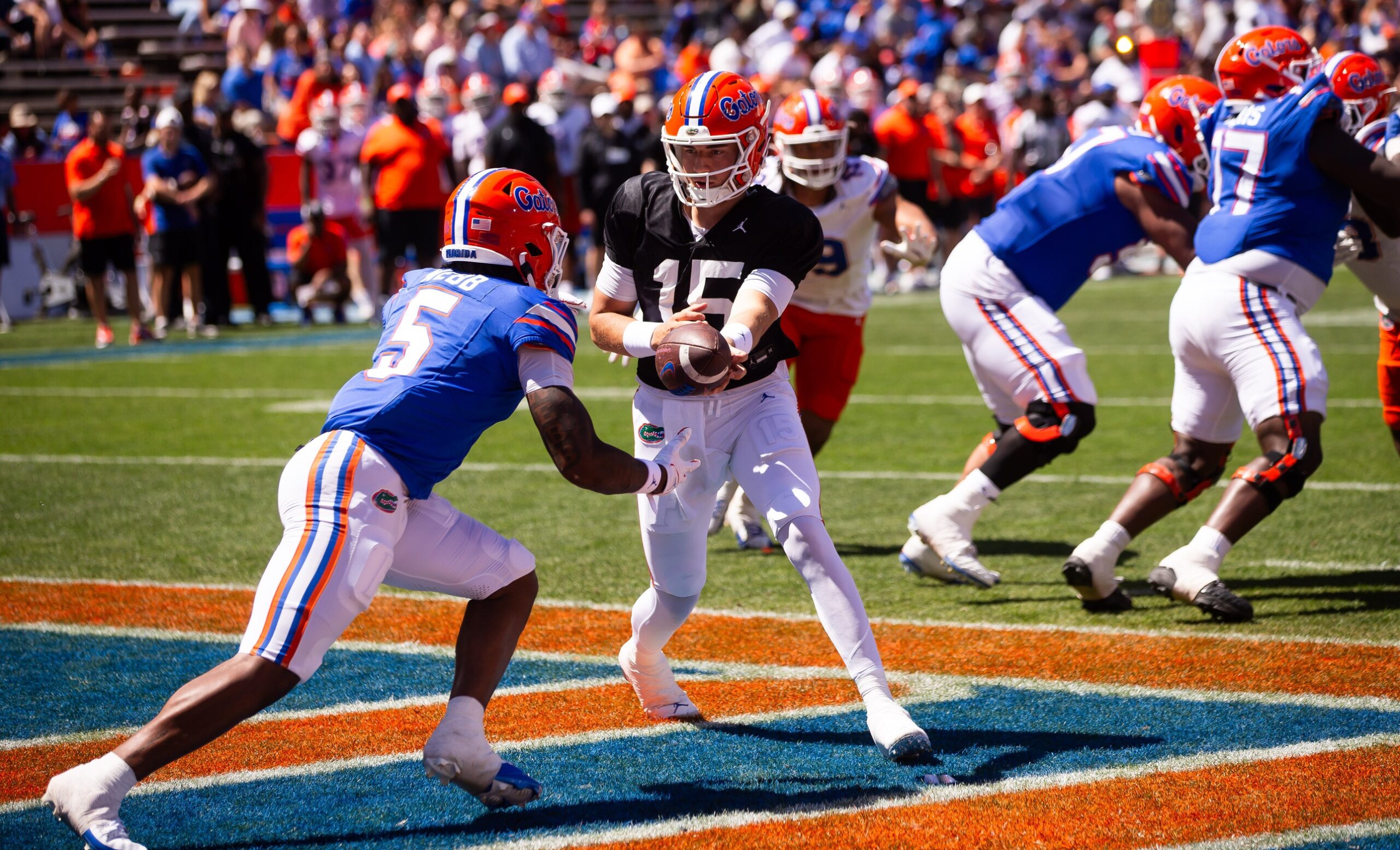 Gators Show Promise at Orange and Blue Game