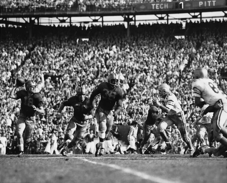 Pitt Mourns a Football Legend