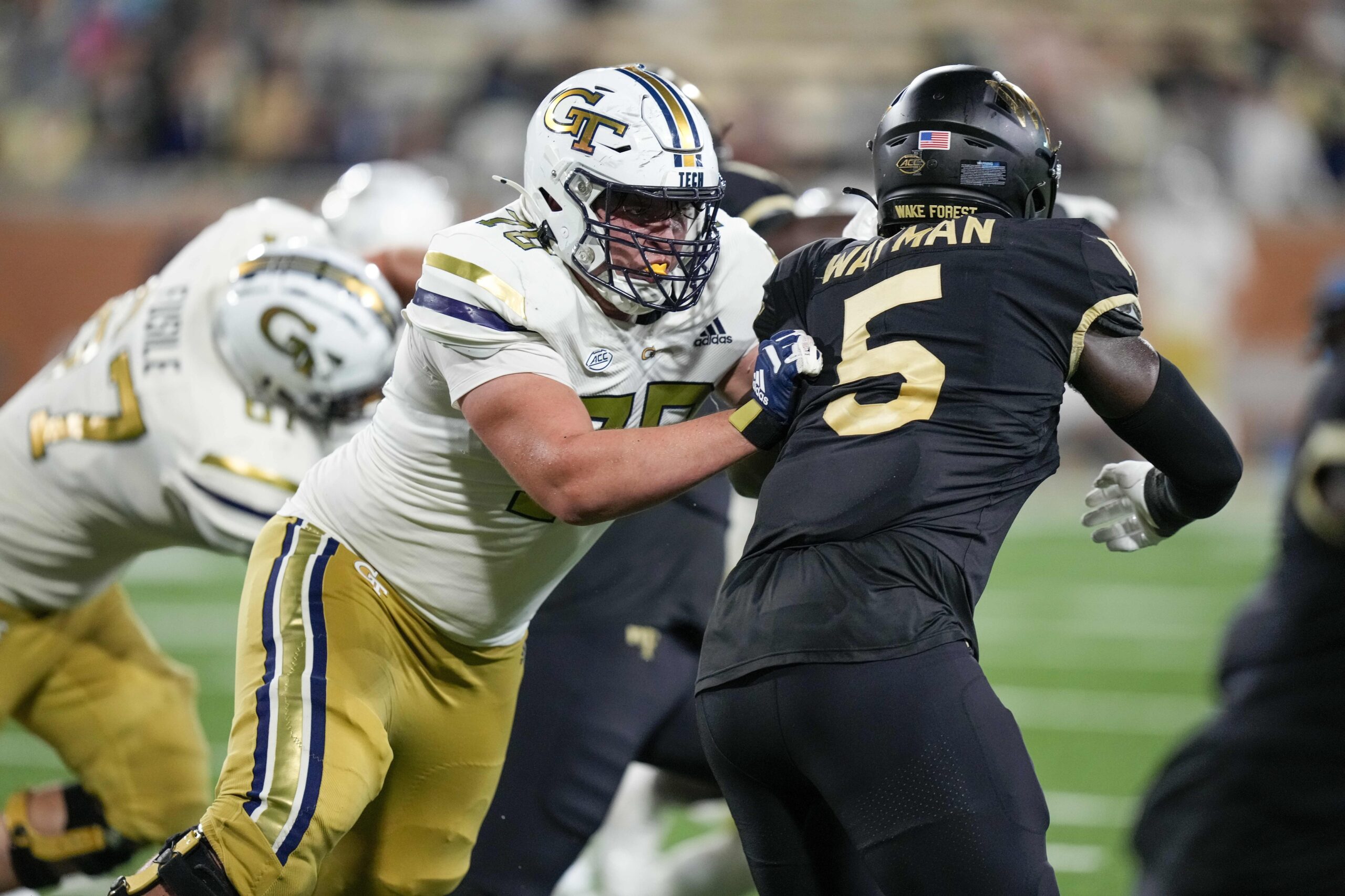 The process of getting Wake Forest off the field