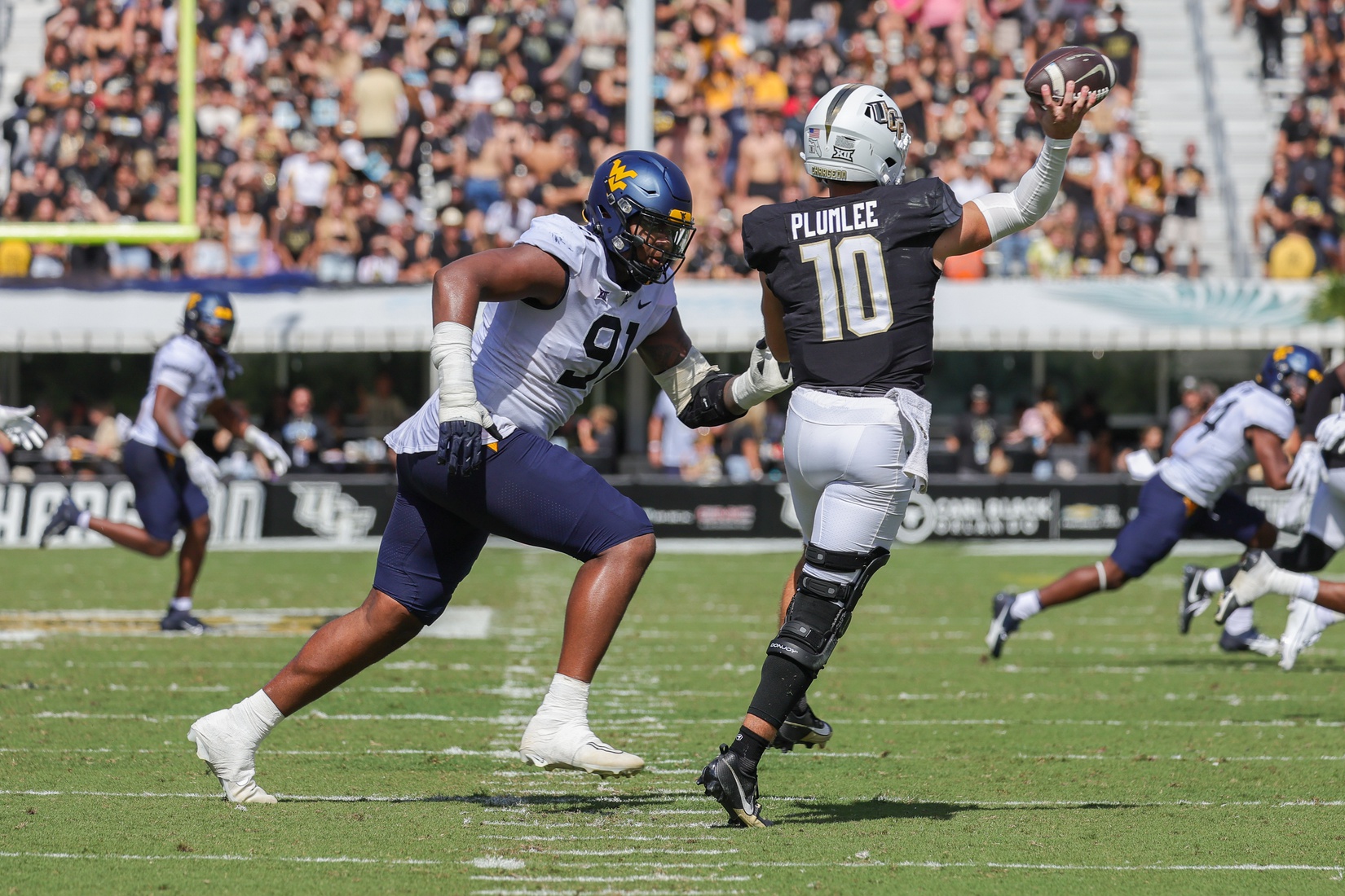 We continue our look at West Virginia's Fall camp by peaking in as the Mountaineers defensive line leans on depth for this season.