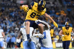 We continue our Fall camp coverage of the West Virginia Mountaineers as a healthy Kole Taylor leads WVU's tight ends into the 2024 season.