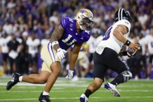 Through two games this season, Washington has displayed efficiency in its third-down defense. Jedd Fisch talks about what makes it work.