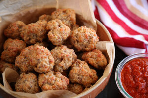 Tasty Tailgate Treats HOLY BALLS!