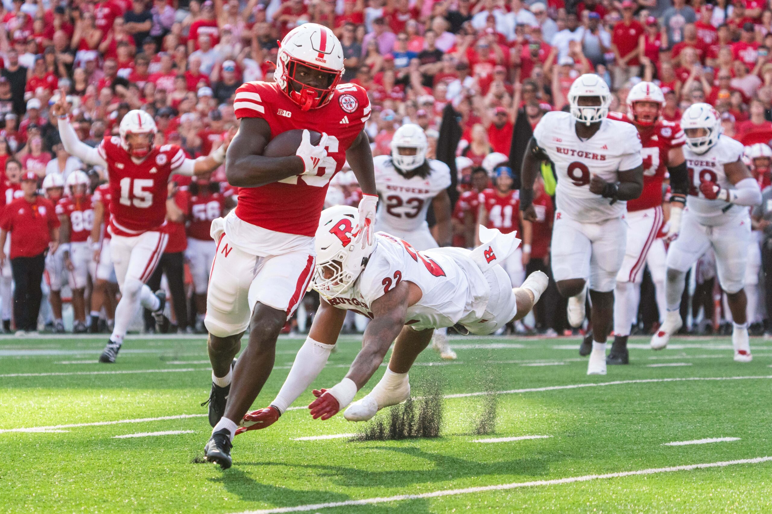 Nebraska against Indiana