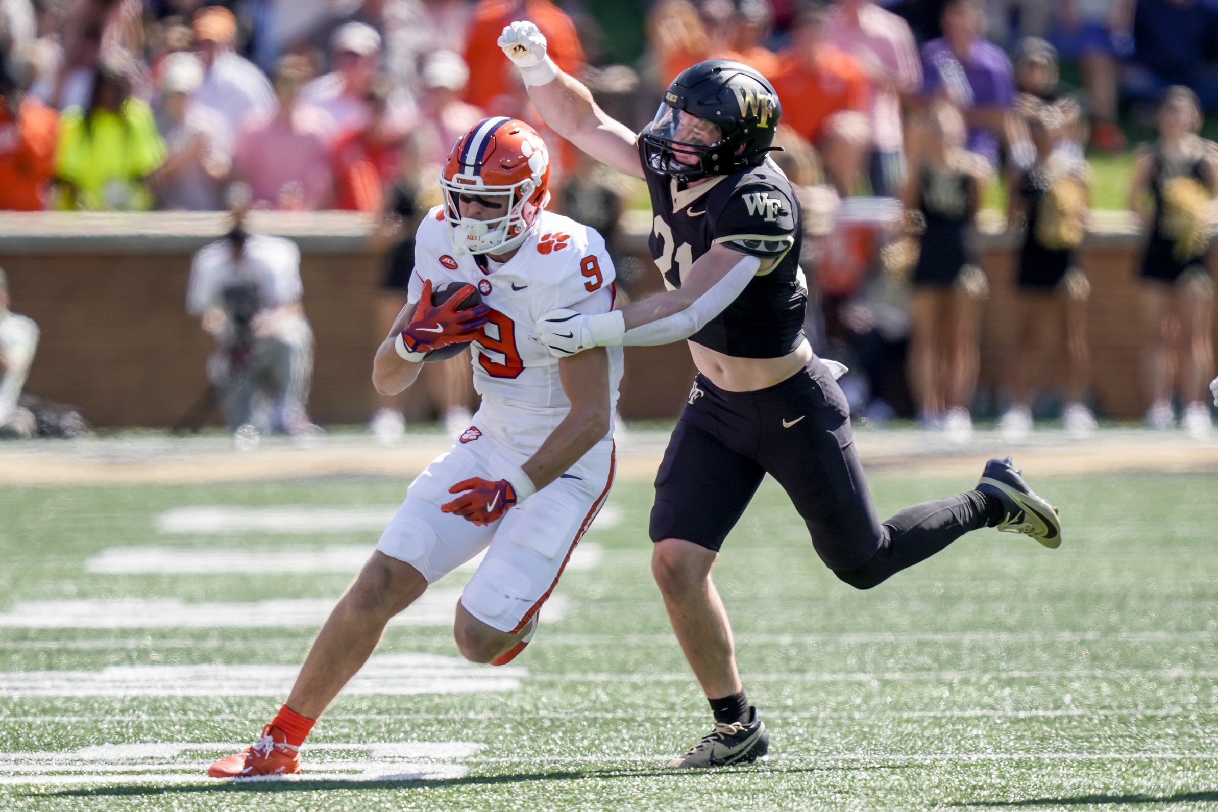 Clemson Manhandles Wake 49-14