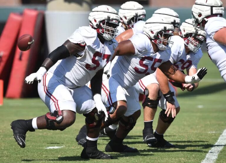Nebraska's offensive line