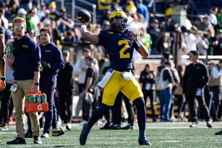 Michigan's quarterback competition