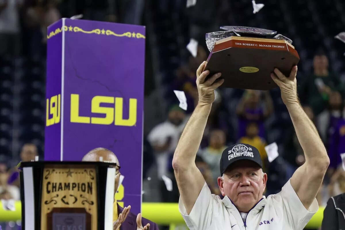 LSU Spring practice