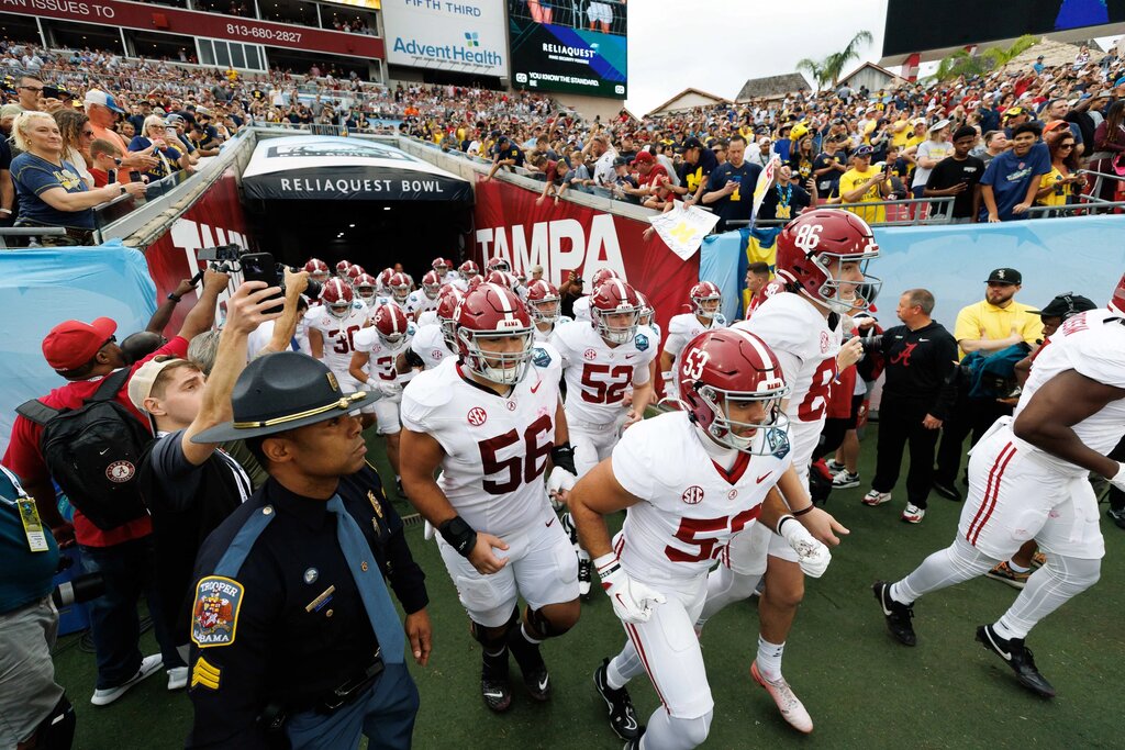 Alabama's tough road schedule