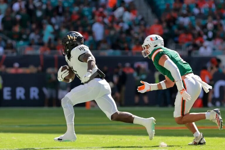 The Wake Forest Running Back Room