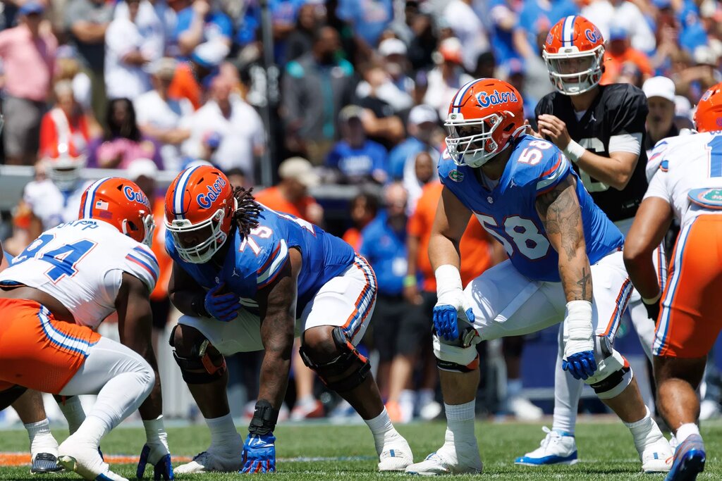 Gators Offensive Line 