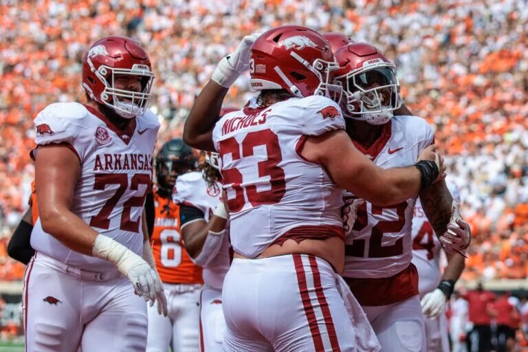 Arkansas Need Strong Offensive Line