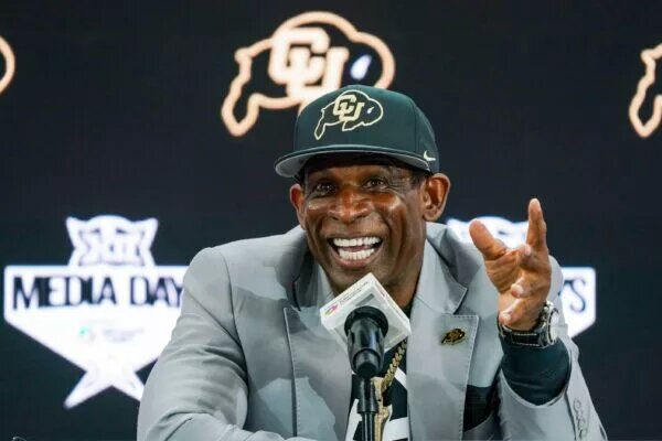 Deion Sanders Brings the Love to Big 12 Media Days