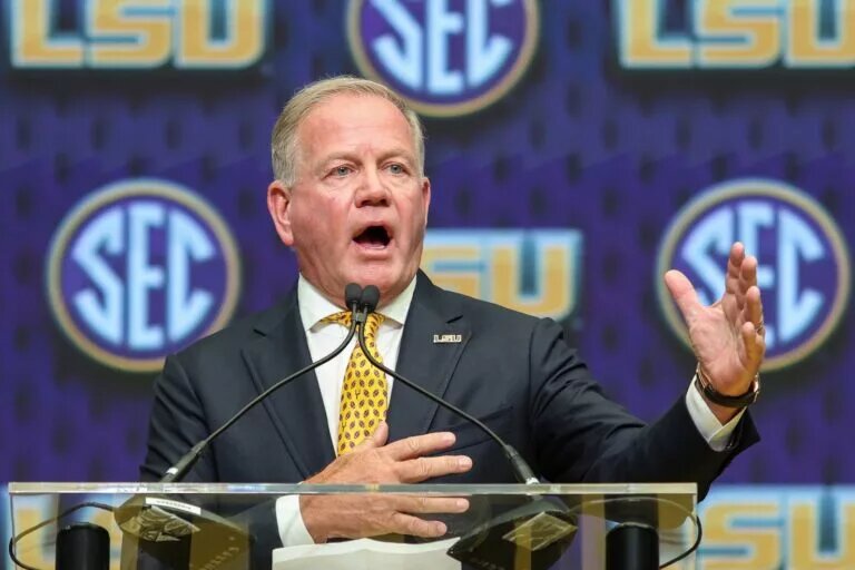 Brian Kelly LSU