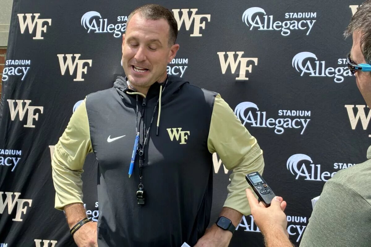 Wake's First Fall Scrimmage