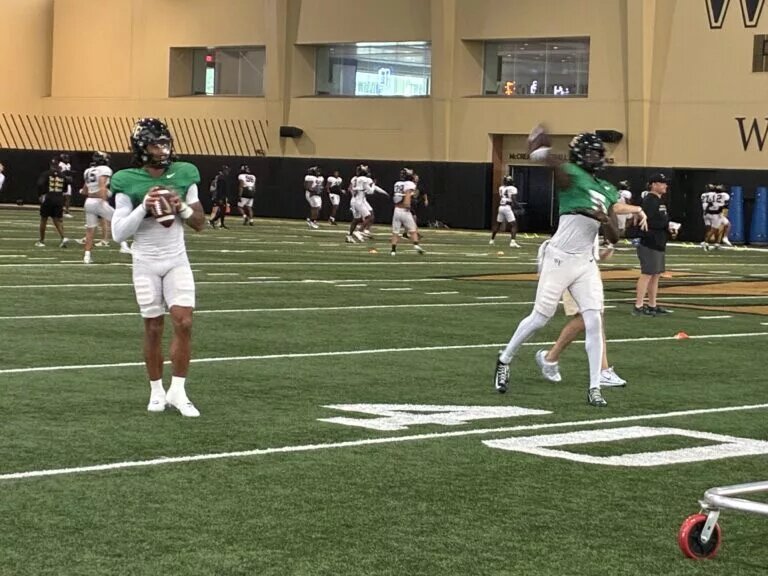 Wake Forest Choosing a Starting Quarterback