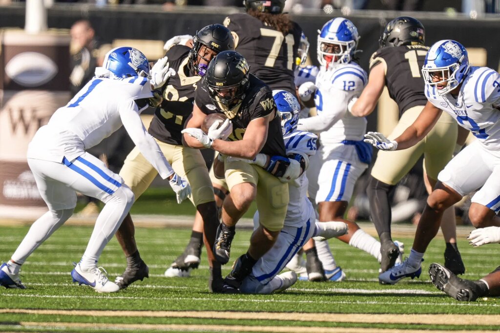 The Wake Forest Running Back Room