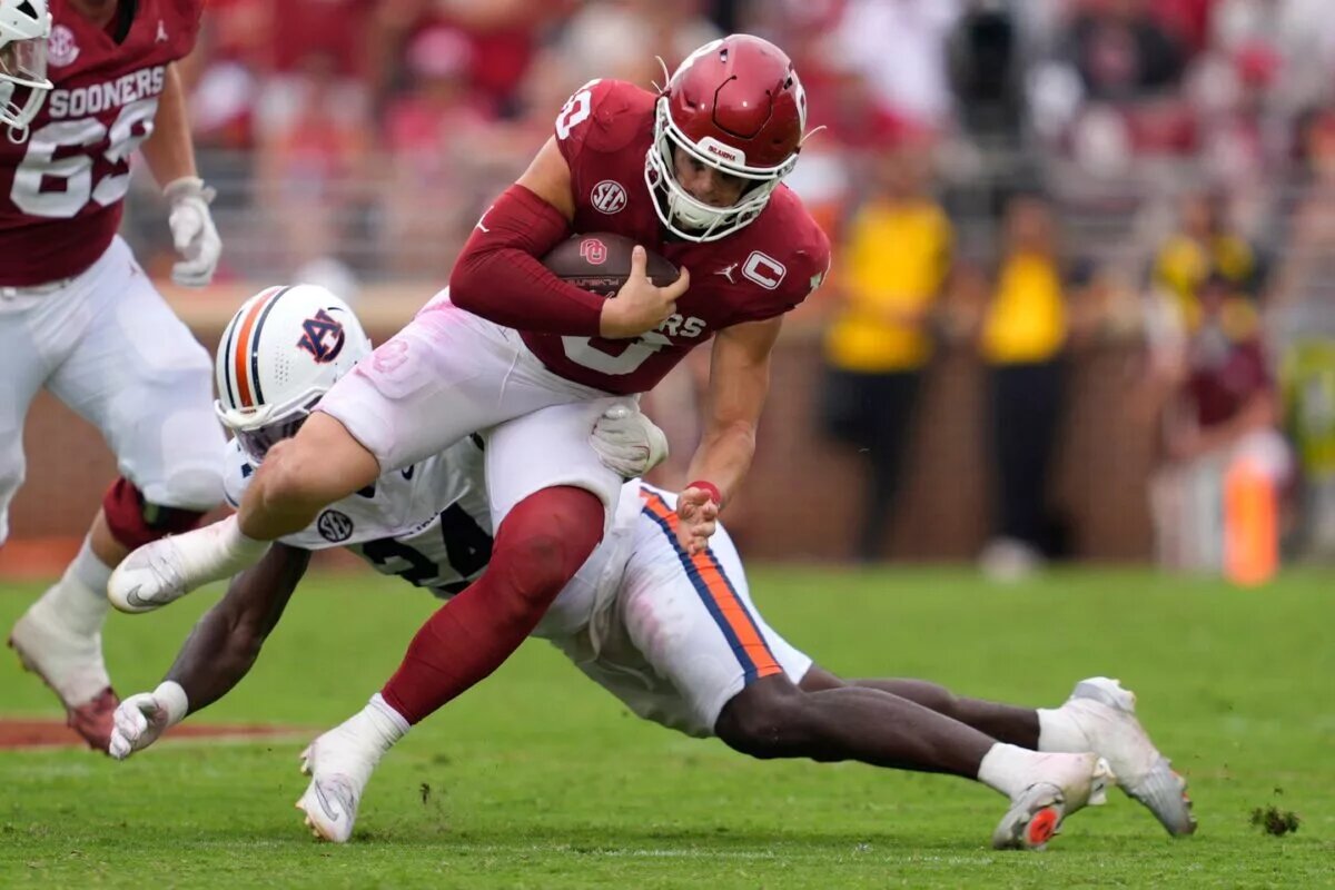 Oklahoma Loses Mateer