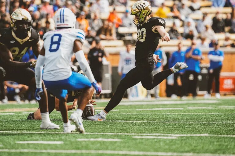 Wake Forest Has Just Enough Leg