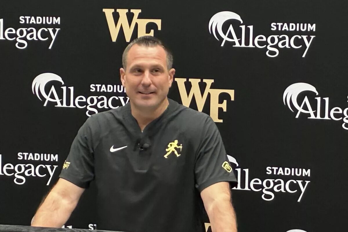 Wake Forest's Jake Dickert