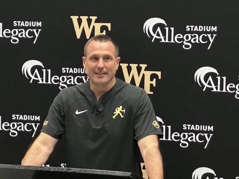 Wake Forest's Jake Dickert