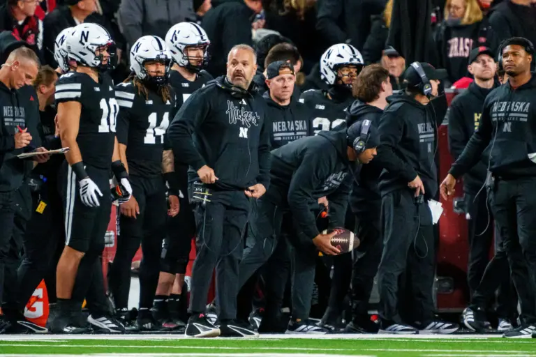 Nebraska's spring game players