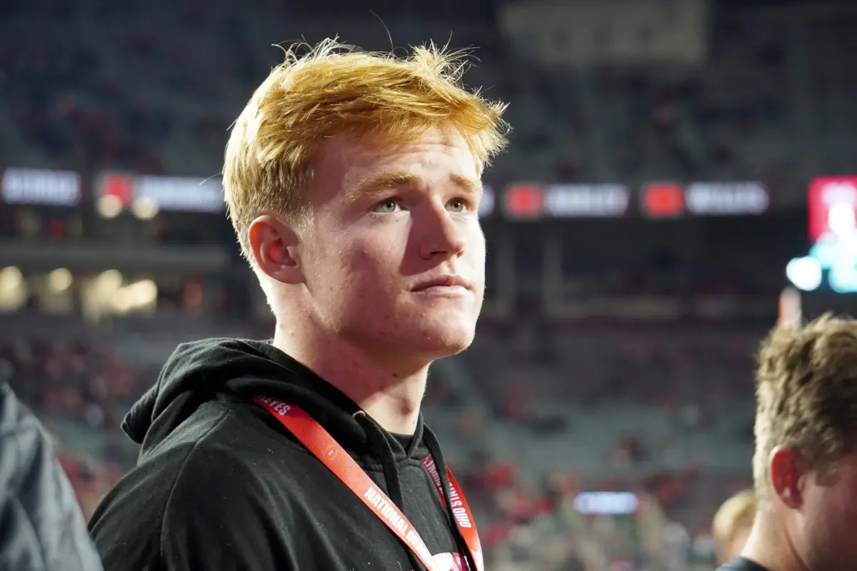 Ohio State's 2027 Future Ohio State quarterback Brady Edmunds