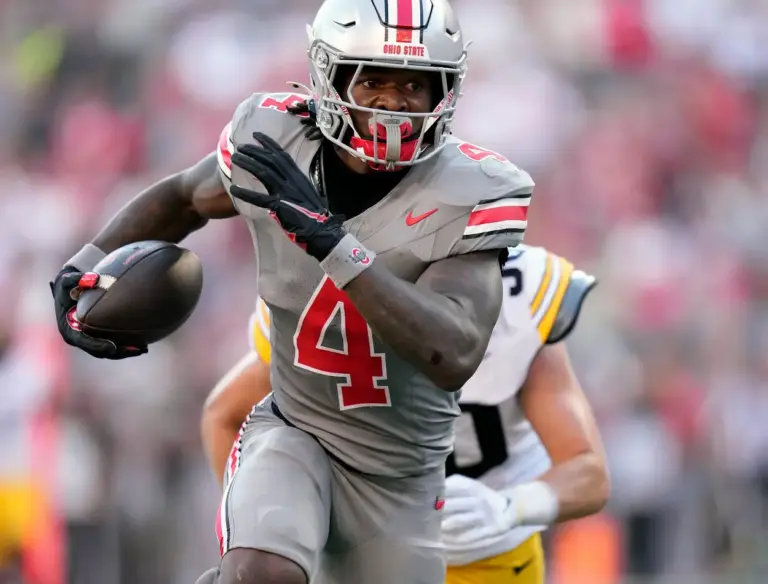 Jeremiah Smith in an Ohio State alternate jersey