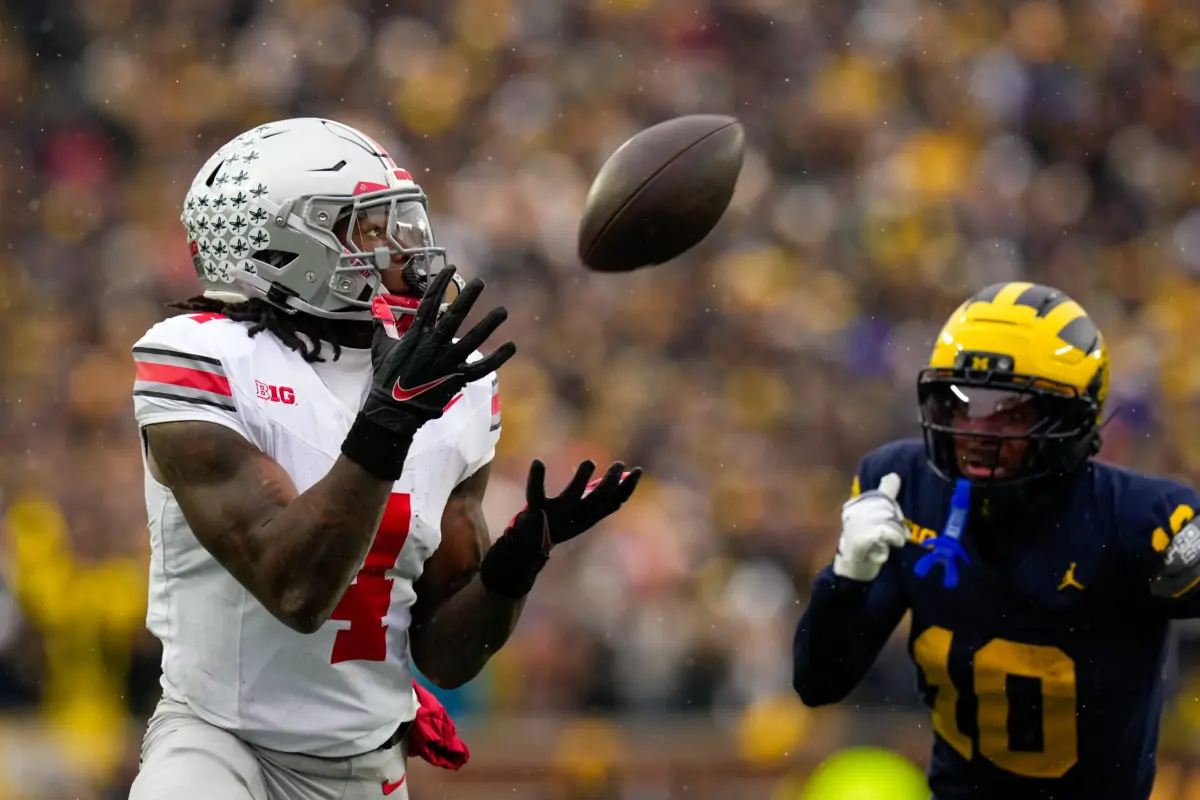 Big Ten Best receivers Jeremiah Smith