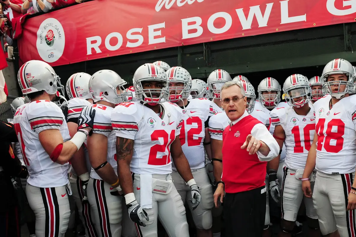 Jim Tressel Rose Bowl