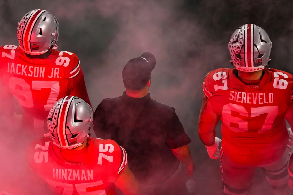 Ohio State trenches Kenyatta Jackson Jr., Ryan Day, Carson Hinzman, Austin Siereveld