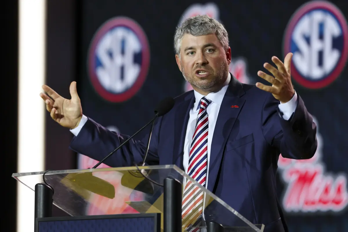 Pete Golding Remains Candid at 2026 SEC Media Days