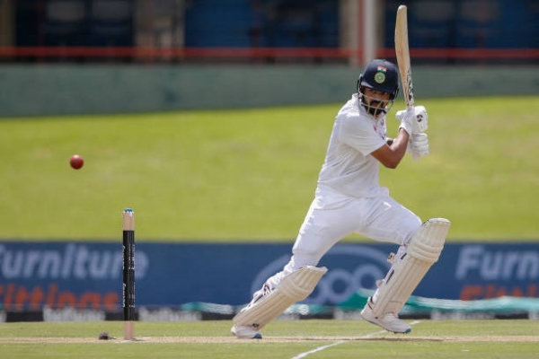 KL Rahul in action in the first South Africa vs India Test.