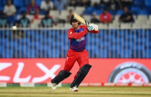 Jason Roy in T20 action for England.