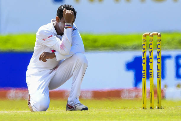 Praveen Jayawickrama frustrated playing for the Sri Lankan cricket team.