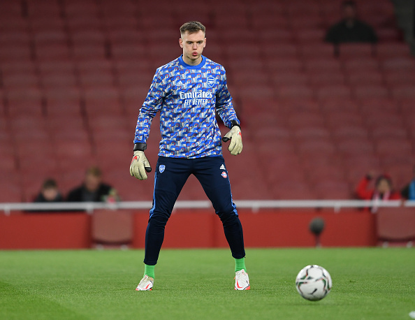 young Arsenal goalkeeper