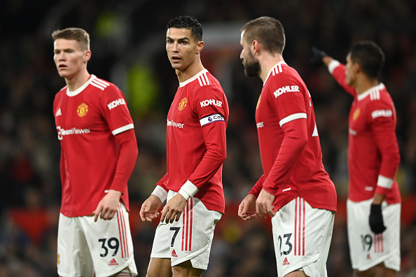 Manchester United dressing room