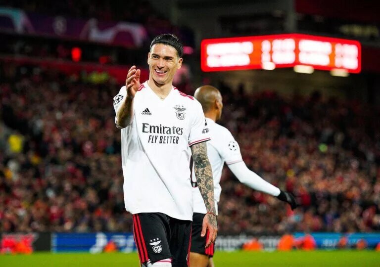Benfica Striker Darwin Nunez