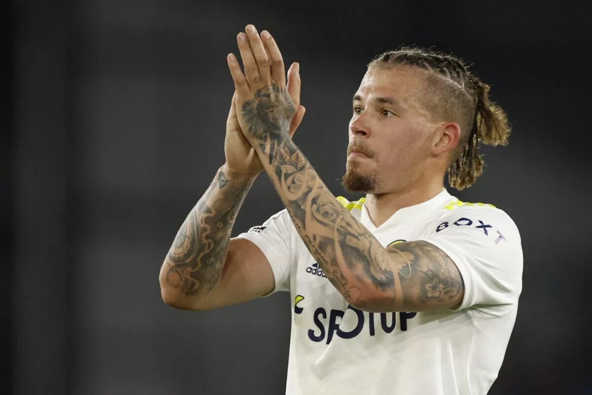 Leeds United midfielder Kalvin Phillips
