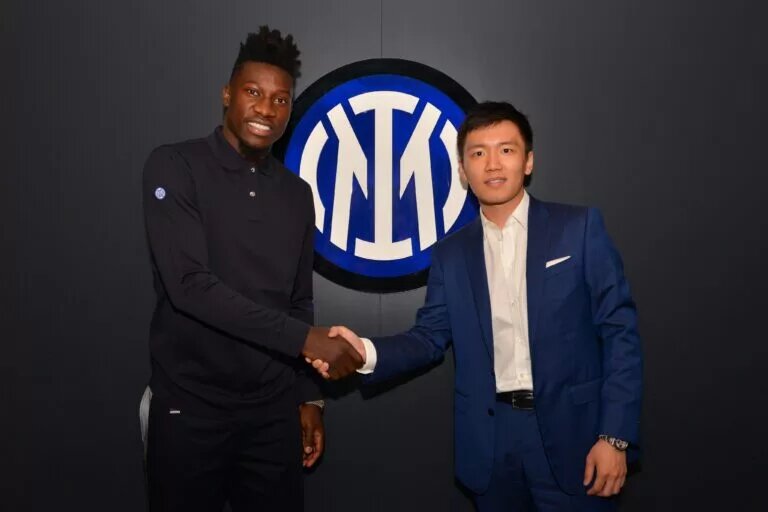 Goalkeeper Andre Onana