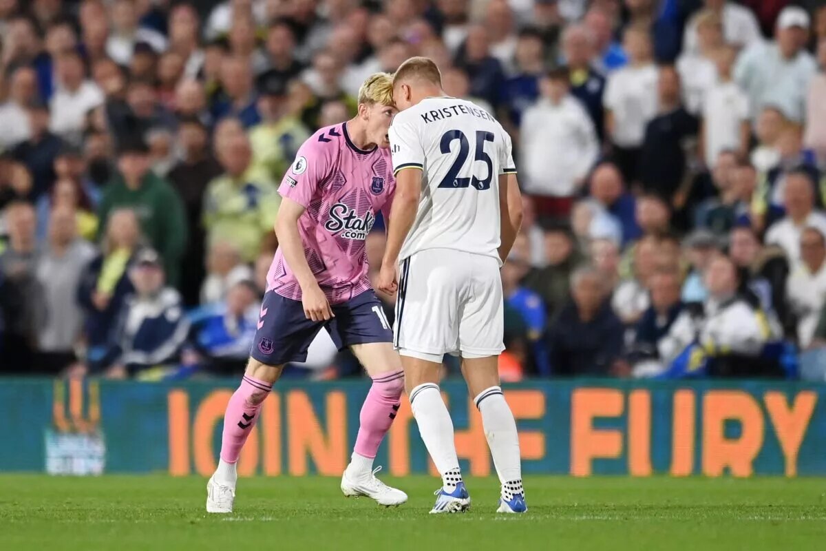 Leeds United player ratings feature Kristensen being frustrated by Anthony Gordon
