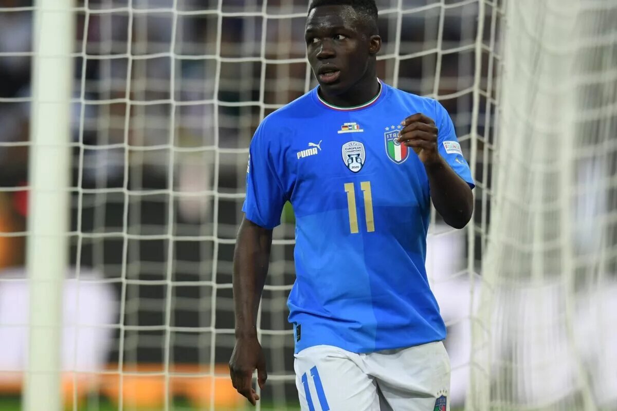 Italian international Wilfried Gnonto