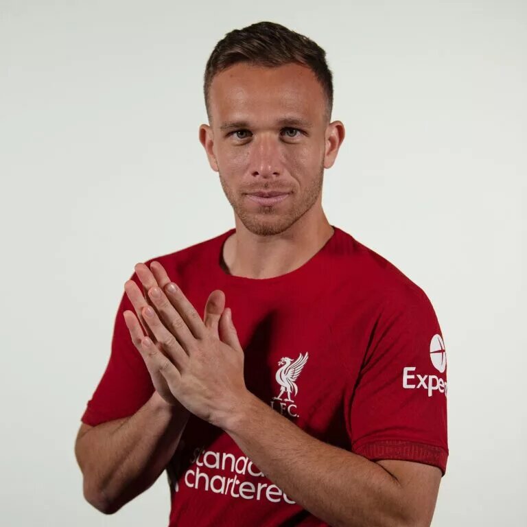 Arthur Melo Liverpool Lineup