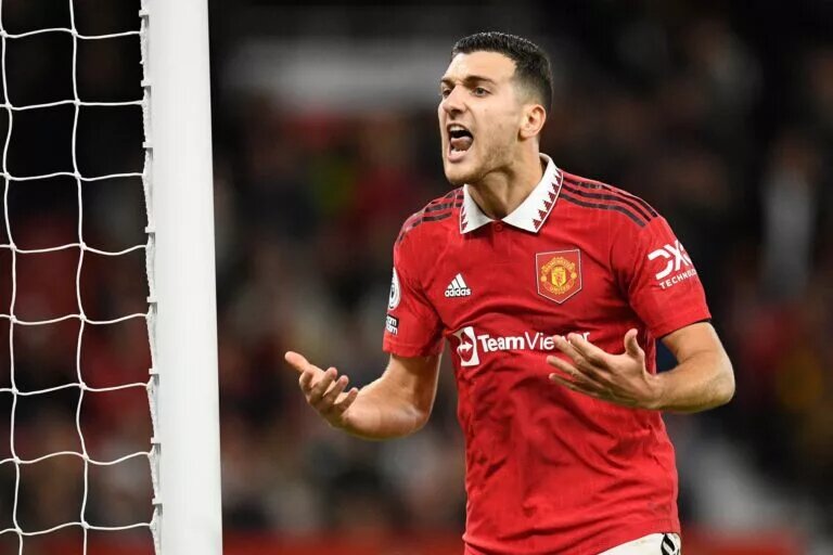 Manchester United's Diogo Dalot