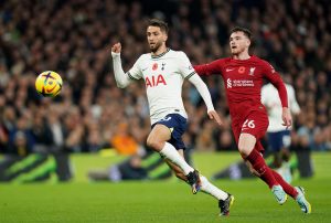 Rodrigo Bentacur clashes with Andy Robertson but will the Argentine feature in our Tottenham Hotspur lineup prediction?