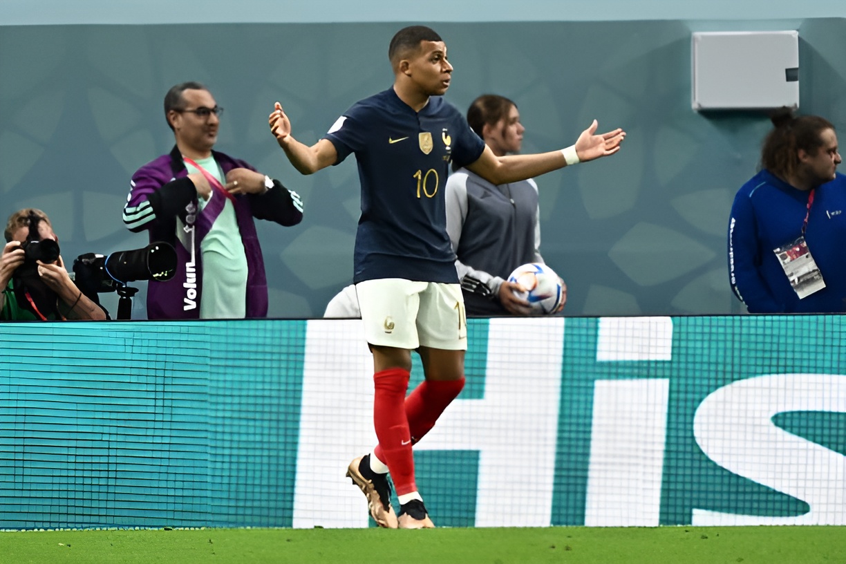 Kylian Mbappe will likely lineup for France as they take on Denmark