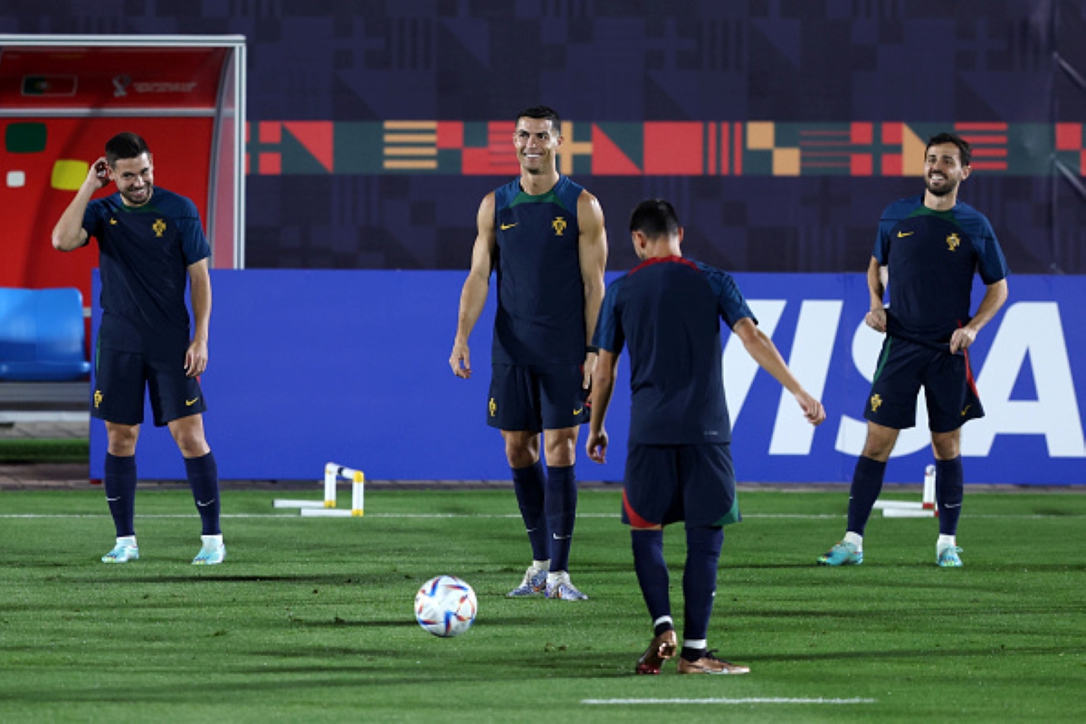 Members of Portugal predicted lineup in training