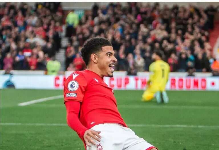 Nottingham Forest player Morgan Gibbs-White